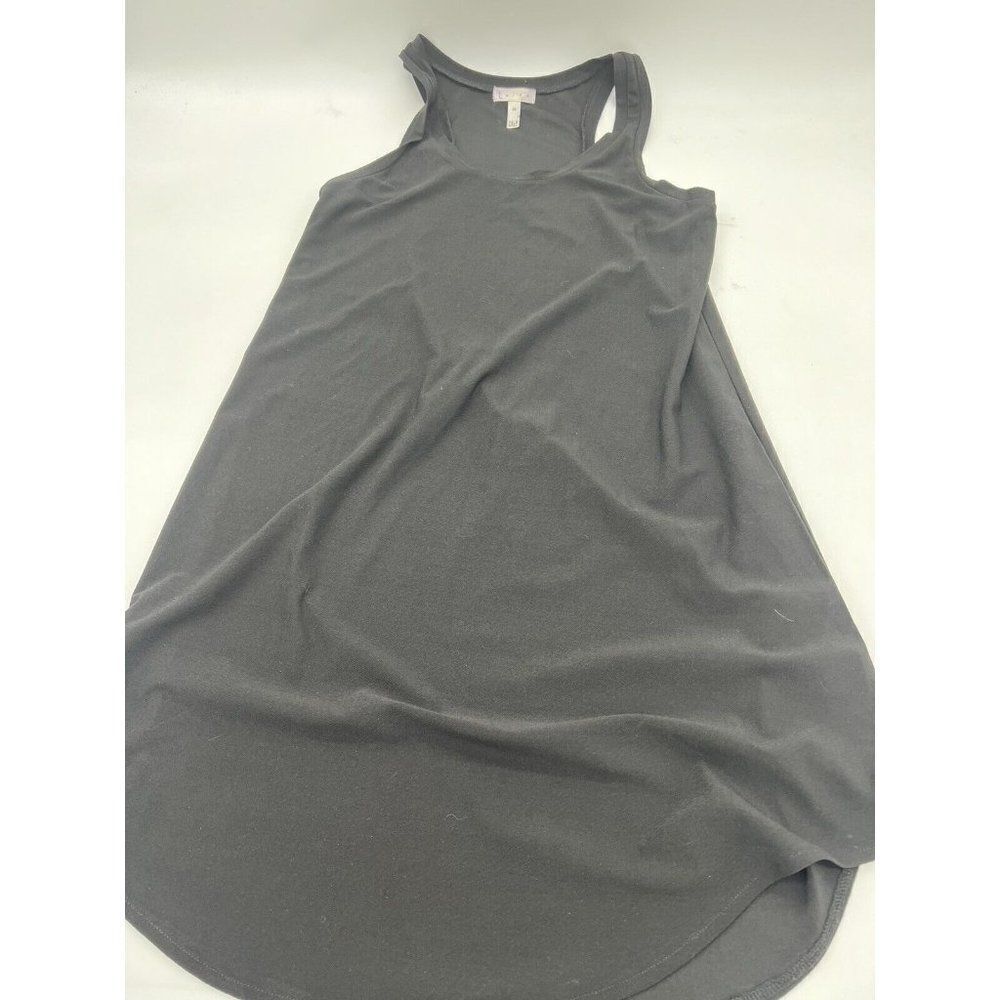 Leith Black Size XS Racerback Polyester Spandex Pullover Dress